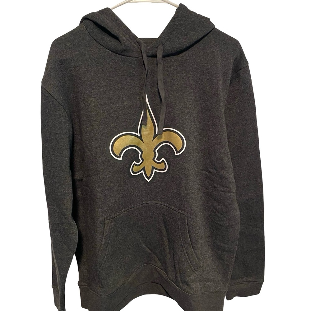 New Orleans Saints Fanatics Black and Gold Men's Hoodie